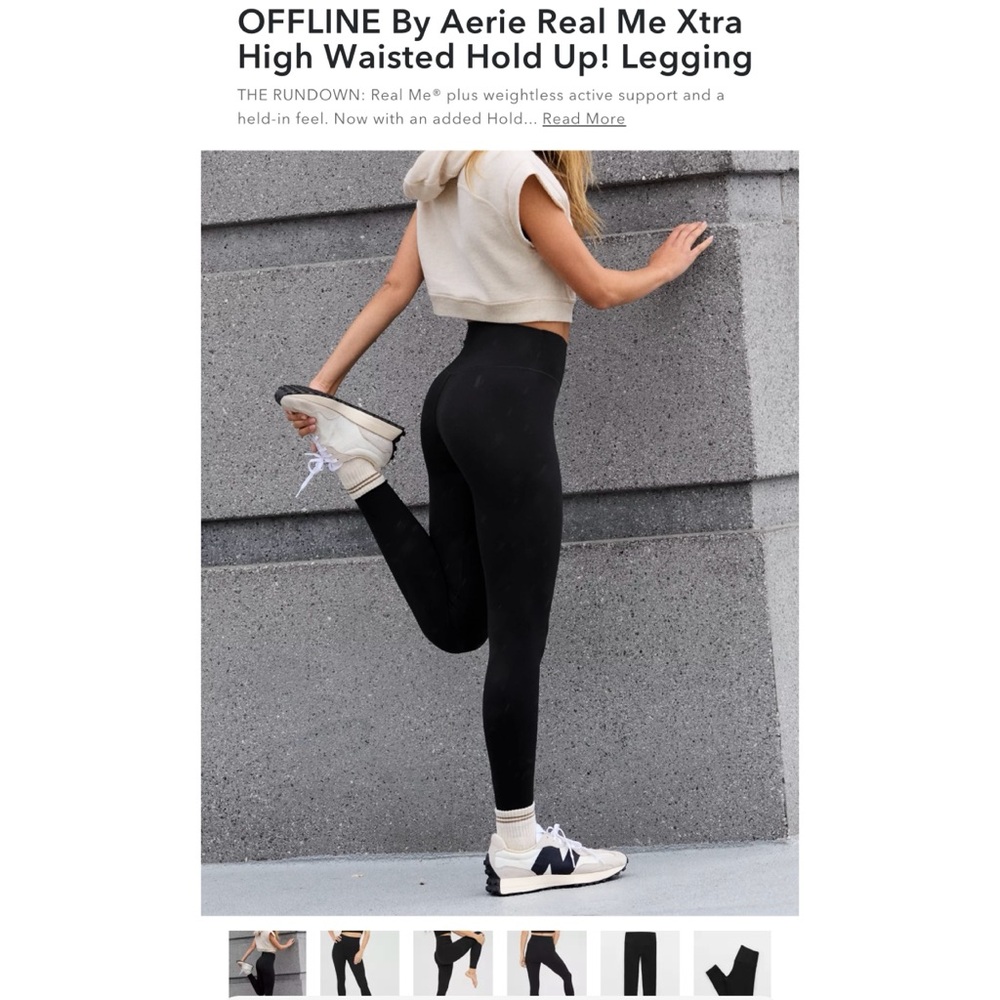 Like NEW Offline by Aerie Real Me Xtra High Waisted Leggings